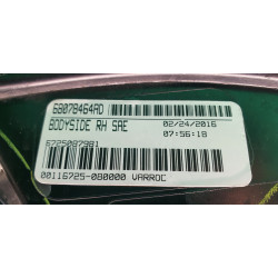 68078464AD Dodge Journey Right LED Tail Lamp 2011-2020