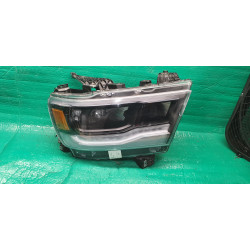 68316088AG Dodge Ram Right LED Mid Black Headlight 2019-2023