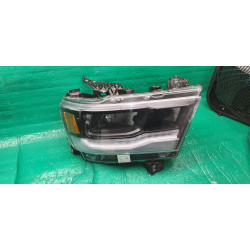 68316088AG Dodge Ram Right LED Mid Black Headlight 2019-2023