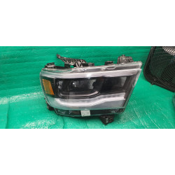 68316088AG Dodge Ram Right LED Mid Black Headlight 2019-2023