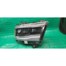 68316088AG Dodge Ram Right LED Mid Black Headlight 2019-2023
