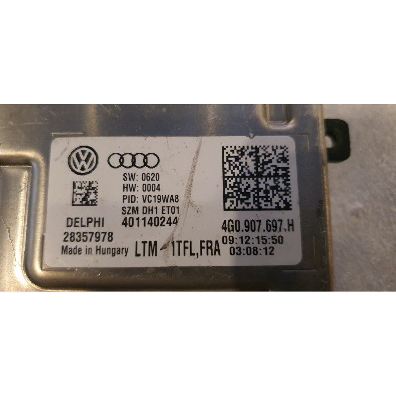 4G0907697H Audi A4 LED Ballast Module 2016-2019