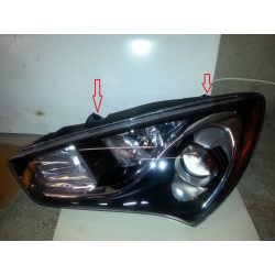 92101-2M580 Hyundai Genesis Coupe Left Xenon Headlight 2013-2015