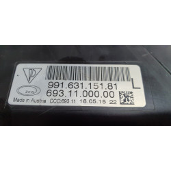 99163115181 Porsche Carrera 911 GT3 Left LED Daytime Fog Lamp 2012-2018