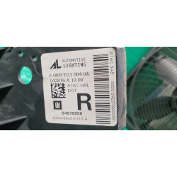84078850 Chevrolet Camaro Right Halogen Headlight 2016-2018 23509012