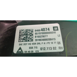 84664074 GMC Terrain LED Xenon Headlight 2018-2021 84815559