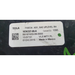 1034327-00-A Tesla Model X Right LED Fog Lamp 2016-2020