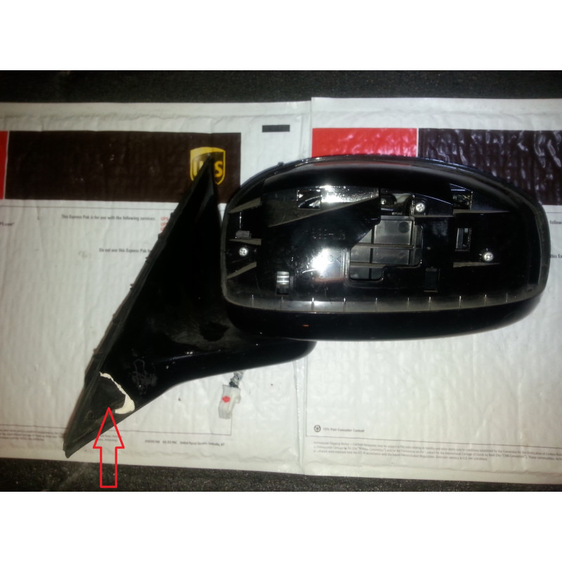 Infiniti G25 Left Power Heated Mirror 2011-2012