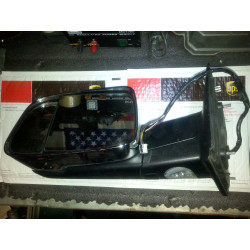 68142673AD Dodge Ram Left Chrome Towing Mirror With Turn Signal 2009-2018