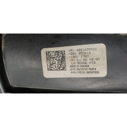 68214399AG Dodge Charger Left Xenon LED Headlight 2019-2023