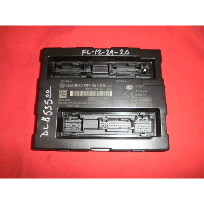 8K0907064DG Audi A4 Body Control Module 2009-2012