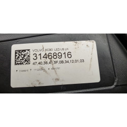31468916 Volvo XC90 Left Full LED Headlight 2016-2019