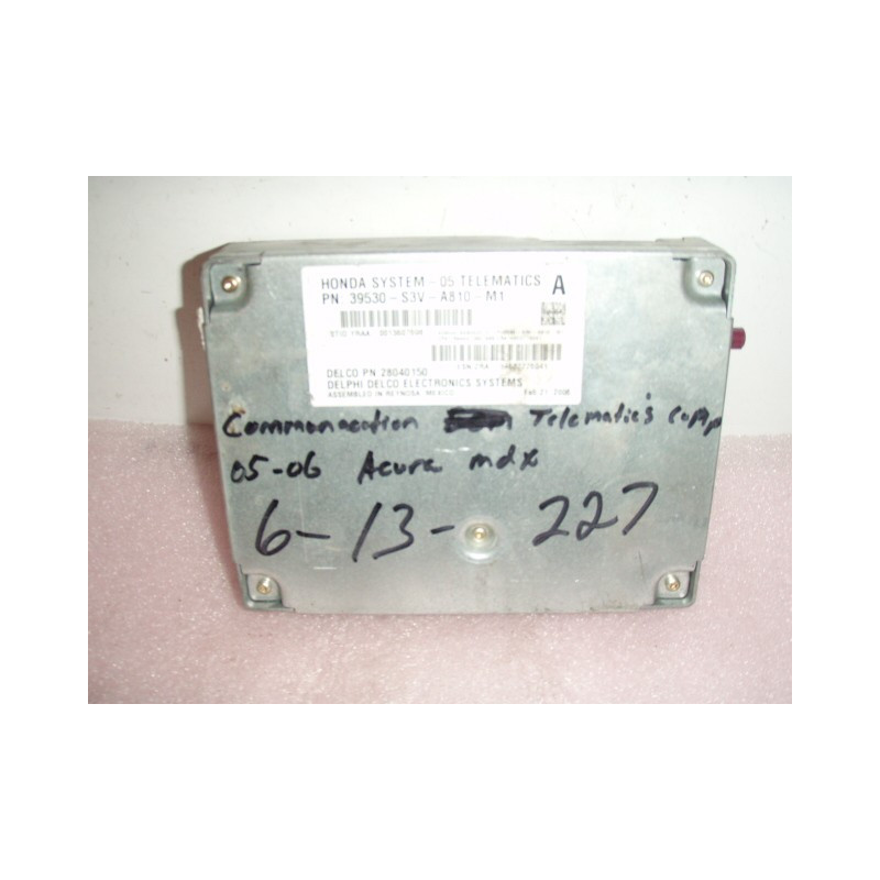 39530-S3V-A810-M1 Acura MDX Telematics Communication Computer 2005-2006