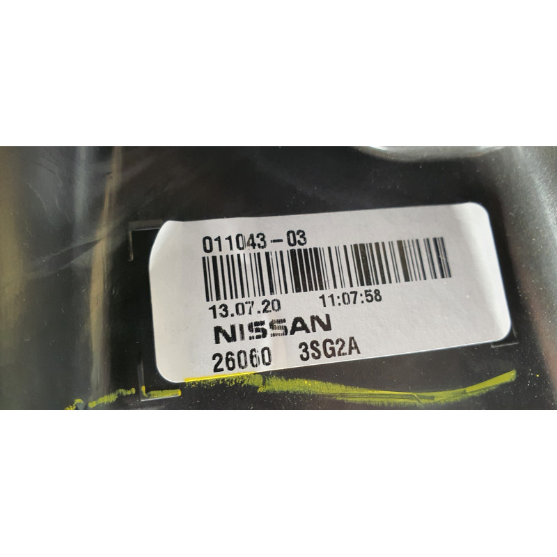 26060-3SG2A Nissan Sentra Left LED Halogen Headlight 2013-2015