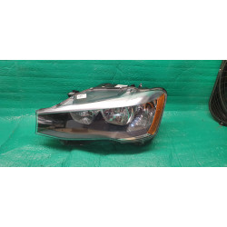 63117334073 BMW X3 Left Halogen Headlight 2015-2017