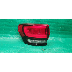 68142943AH Jeep Grand Cherokee LEFT LED Black Chrome Tail Lamp 2014-2020