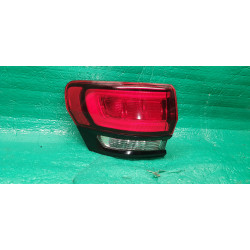68142943AH Jeep Grand Cherokee LEFT LED Black Chrome Tail Lamp 2014-2020