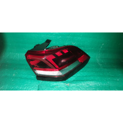 3CM945208C Volkswagen Atlas Cross Sport Black Chrome IQ Light LED Tail Lamp