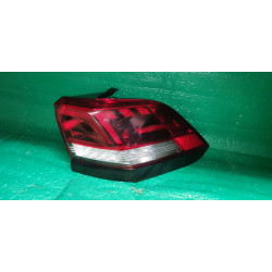 3CM945208C Volkswagen Atlas Cross Sport Black Chrome IQ Light LED Tail Lamp