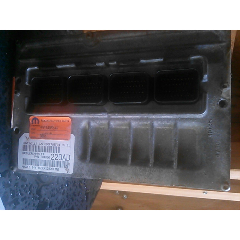 04896220AD Dodge Intrepid Engine Computer ECM 2002-2003