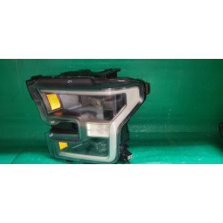 GL34-13006-DE Ford F-150 Left Black Full LED Headlight 2015-2017