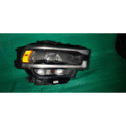 68360178AC Dodge Ram 2500 Right Full LED Mid Black Headlight 2019-2024