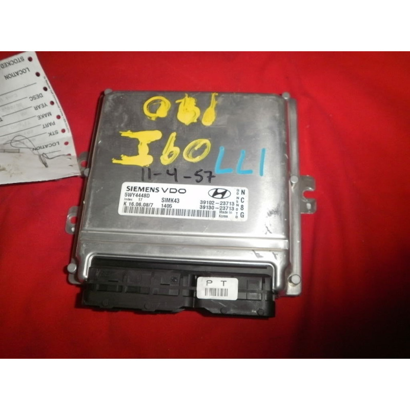 39102-23713 Hyundai Tiburon Engine Computer 2007-2008 39130-23713