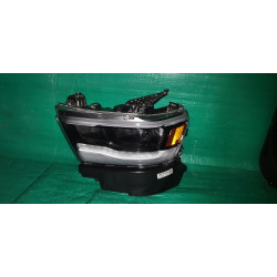 68316089AH Dodge Ram 1500 Left Full LED Mid Black Headlight 2019-2022