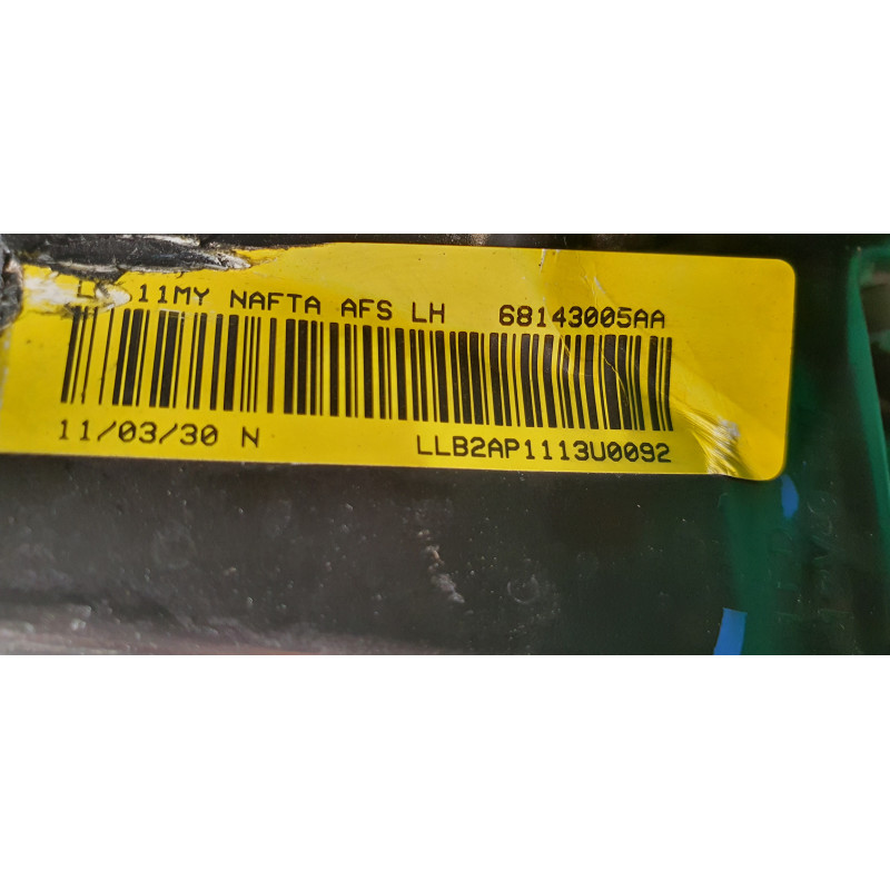 68143005AA Chrysler 300 Left AFS LED Xenon Headlight 2011-2014