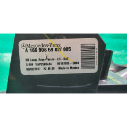 A1669065902 Mercedes-Benz GLE LED Inner Trunk Tail Lamp (Left) 2015-2019