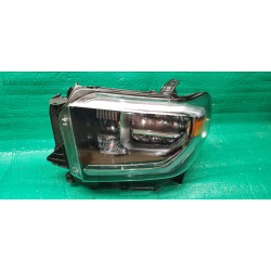 81150-0C140 Toyota Tundra Left Full LED Chrome Headlight 2018-2021
