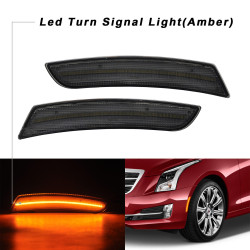 23169182 Cadillac CTS Front Marker LED Black Lamps 2014-2024 20896550
