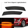 23169182 Cadillac CTS Front Marker LED Black Lamps 2014-2024 20896550