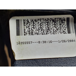 10355557 Cadillac XLR License Plate Trunk Tail Panel 2004-2009