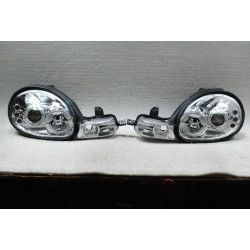 Dodge Neon Dual Halo Projector LED Headlights (Pair) 2000-2002