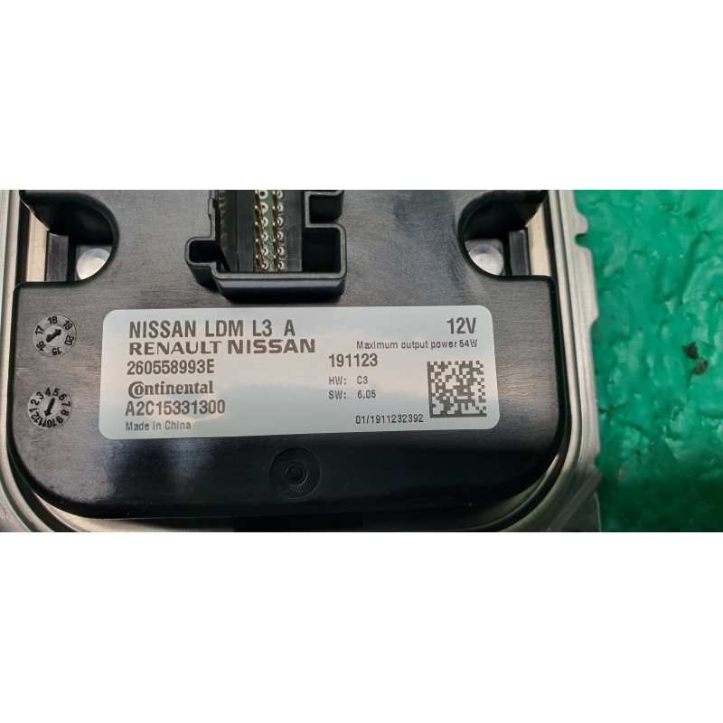 260558993E Infiniti QX50 Headlight LED Ballast Module 2019-2023