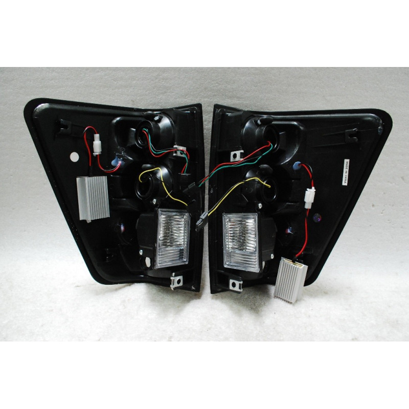 Nissan Titan Chrome LED Tail Lights (Pair) 2004-2013