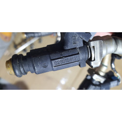 12571159 Cadillac CTS Fuel Rail Injectors 2004-2009 12572886