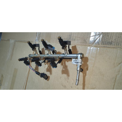 12571159 Cadillac CTS Fuel Rail Injectors 2004-2009 12572886