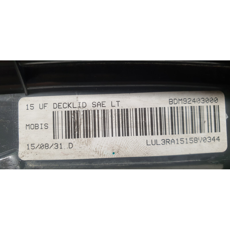 68110363AB Chrysler 200 Left LED Inner Tail Lamp 2015-2017