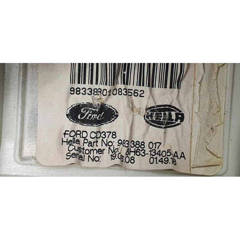 8H63-13405-AA Lincoln MKZ Left Inner Tail Lamp 2007-2009
